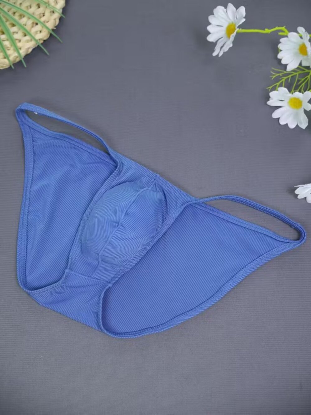 Men's Blue Sting Bikini Underwear Size L